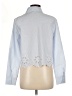Zara 100% Polyester Blue Long Sleeve Blouse Size M - photo 2