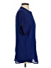 Vince. 100% Silk Blue Short Sleeve Silk Top Size S - photo 4