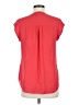 Daniel Rainn 100% Polyester Red Short Sleeve Blouse Size M (petite) - photo 2