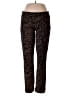 Seven7 Animal Print Brown Jeggings Size 14 - photo 1