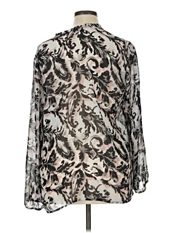 Ann Taylor LOFT Outlet 3/4 Sleeve Blouse (view 2)