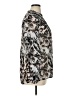Ann Taylor LOFT Outlet Silver 3/4 Sleeve Blouse Size XL - photo 4