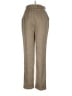 Harve Benard 100% Wool Tweed Brown Wool Pants Size 8 - photo 1
