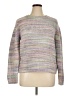 Ann Taylor LOFT Tweed Purple Pullover Sweater Size XL - photo 1