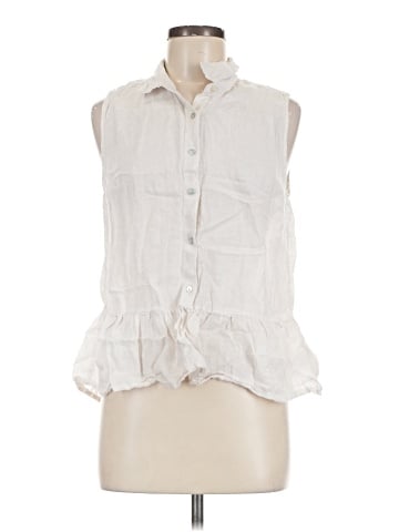Catherine Malandrino Sleeveless Button-Down Shirt (view 1)