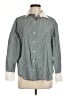 Tuckernuck Chevron-herringbone Green Long Sleeve Button-Down Shirt Size M - photo 1