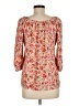 Cato Orange 3/4 Sleeve Blouse Size M - photo 2