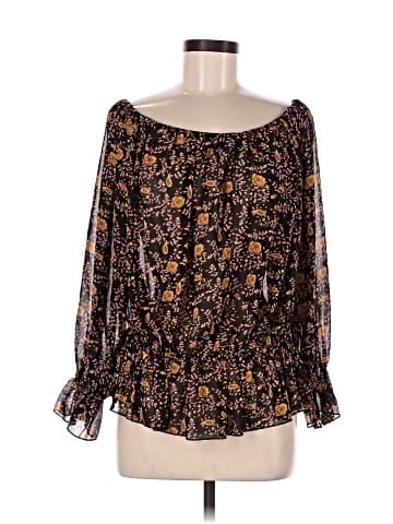 Lulus 3/4 Sleeve Blouse (view 1)