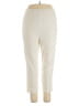 misook 100% Acrylic Solid Ivory Casual Pants Size XL - photo 1