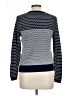 Ann Taylor LOFT 100% Cotton Stripes Blue Pullover Sweater Size L - photo 2