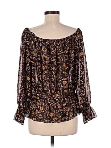 Lulus 3/4 Sleeve Blouse (view 2)