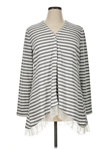 LOGO by Lori Goldstein Cardigan (view 1)