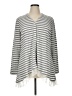 LOGO by Lori Goldstein Gray Cardigan Size XL - photo 1