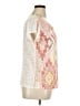 Ruby Rd. Ivory Short Sleeve Top Size XL - photo 4