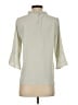 Les Amis 100% Polyester Ivory 3/4 Sleeve Blouse Size S - photo 2