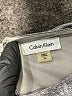 Calvin Klein Metallic Silver Cocktail Dress Size 4 - photo 7