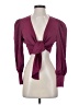 WAYF Burgundy 3/4 Sleeve Blouse Size S - photo 1