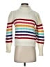 English Factory Stripes White Pullover Sweater Size XS - photo 1