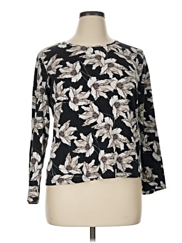 Croft & Barrow 3/4 Sleeve Blouse (view 1)