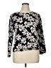 Croft & Barrow 100% Cotton Black 3/4 Sleeve Blouse Size XL - photo 1