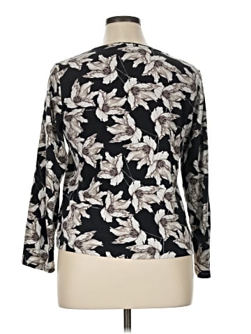 Croft & Barrow 3/4 Sleeve Blouse (view 2)