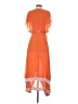 BCBGMAXAZRIA 100% Polyester Multi Color Orange Casual Dress Size 2 - photo 2
