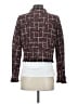 Aqua 100% Polyester Tweed Burgundy Long Sleeve Top Size S - photo 2