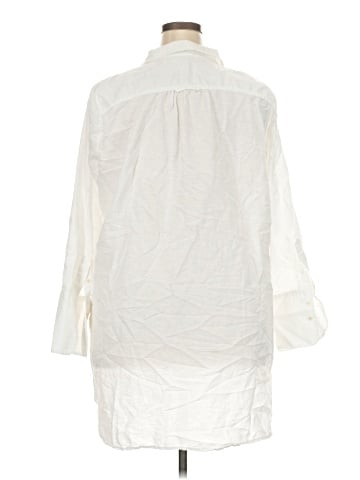 J.Crew 3/4 Sleeve Button-Down Shirt (view 2)