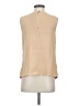 Antonio Melani 100% Polyester Gold Sleeveless Blouse Size S - photo 2