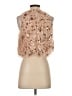 Zara 100% Polyester Tan Sleeveless Top Size XS - photo 2