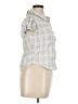 Passport Tweed Ivory Sleeveless Button-Down Shirt Size XL - photo 4