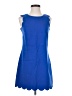 J.Crew Solid Blue Casual Dress Size 2 (petite) - photo 1