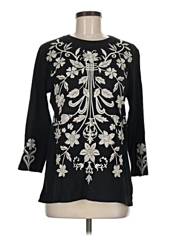 Johnny Was 3/4 Sleeve T-Shirt (view 1)