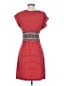 Max Studio Print Red Casual Dress Size XS - photo 2