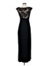 Connected Apparel 100% Polyester Black Cocktail Dress Size 4 (petite) - photo 2