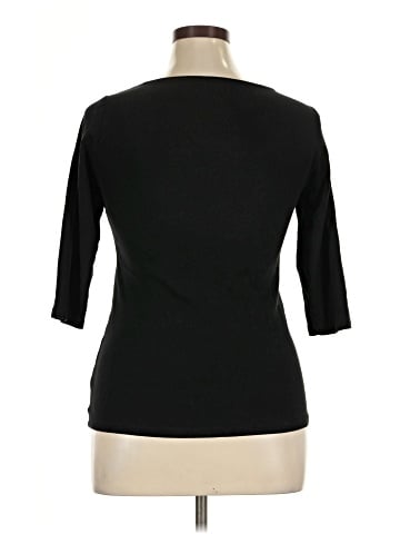 Zara Basic 3/4 Sleeve T-Shirt (view 2)