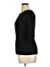 Zara Basic Black 3/4 Sleeve T-Shirt Size XL - photo 5