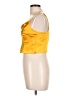 Forever 21 100% Polyester Yellow Sleeveless Top Size L - photo 5