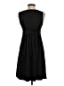 Zara Basic 100% Acetate Solid Black Casual Dress Size S - photo 2