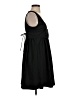 Zara Basic 100% Acetate Solid Black Casual Dress Size S - photo 4