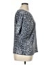 MICHAEL Michael Kors Blue 3/4 Sleeve Blouse Size XL - photo 4
