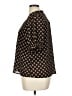 Sanctuary 100% Polyester Polka Dots Black Short Sleeve Blouse Size XL - photo 5