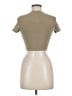 SKIMS Tan Short Sleeve Turtleneck Size M - photo 2