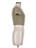 SKIMS Tan Short Sleeve Turtleneck Size M - photo 4