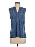 Anne Klein Blue Tank Top Size S - photo 1