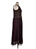 Jkara 100% Polyester Burgundy Cocktail Dress Size 16 - photo 4