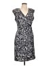 Chaps Paisley Blue Casual Dress Size L - photo 1