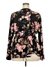 Fashion Bug Black Long Sleeve Blouse Size 2X (estimated) - photo 2
