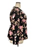 Fashion Bug Black Long Sleeve Blouse Size 2X (estimated) - photo 4