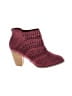 Diba Burgundy Ankle Boots Size 11 - photo 1